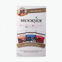Brookside黑巧克力蓝莓/石榴/红梅枸杞夹心 （40包）